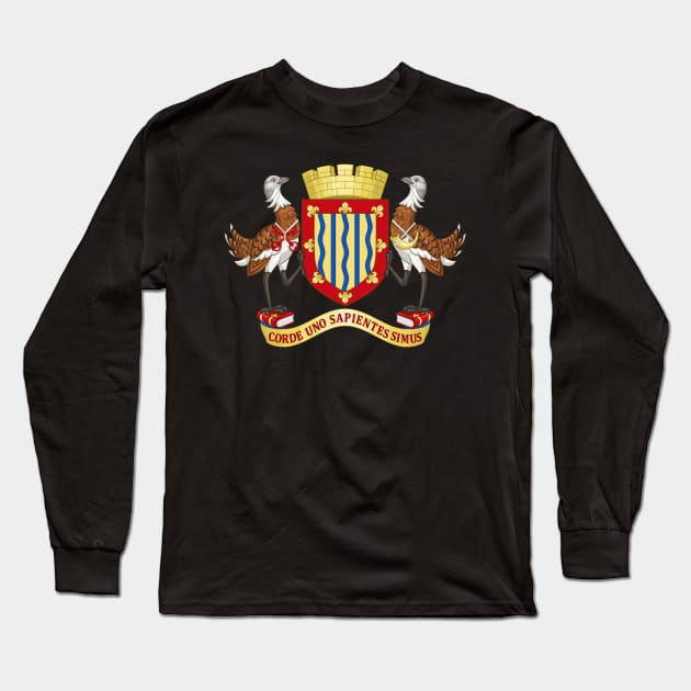 Cambridgeshire Long Sleeve T-Shirt by Wickedcartoons